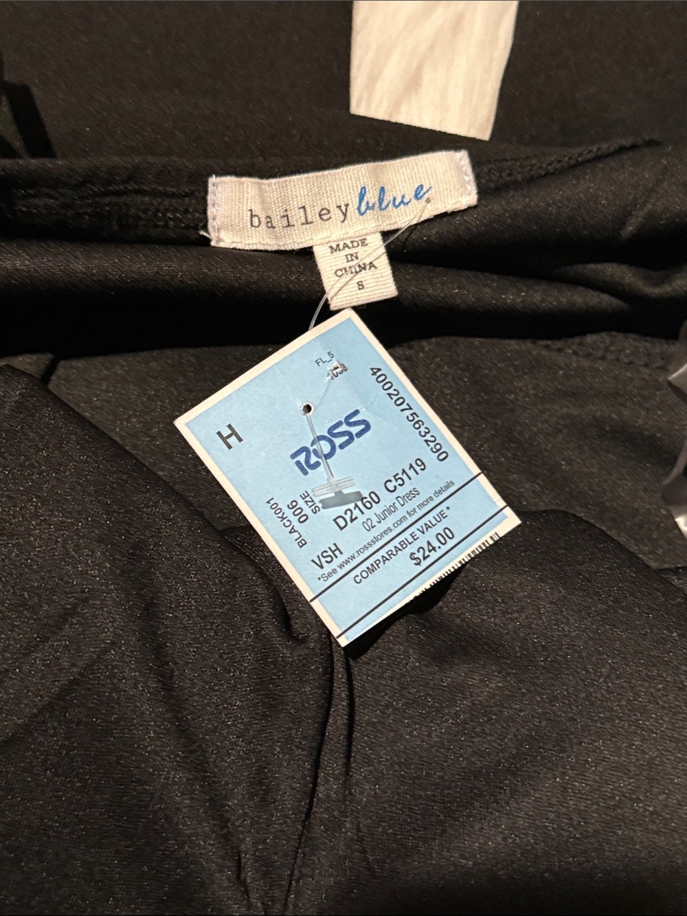 bailey blue Black V-Neck Spaghetti-Strap Jumpsuit - Picture 5 of 5
